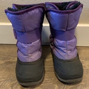 Kamik Purple winter snow boots (size 10 little kid)